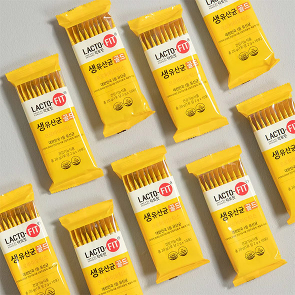 [LACTO-FIT] สูตรใหม่!  แลคโตฟิต โพรไบโอติกส์  พรีไบโอติกส์ กล่องใหญ่  80  ซอง 