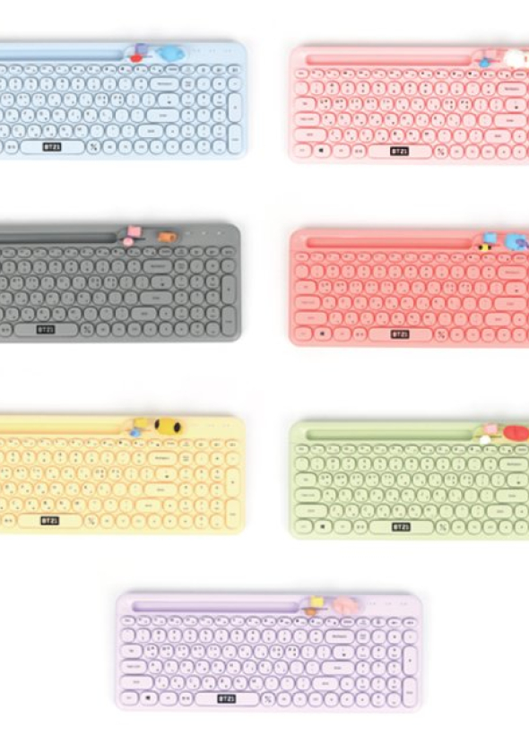 [BT21] Little Buddy Multi-Pairing Wireless Keyboard
