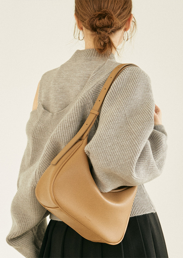 [MCLANEE] Denver shoulder and cross bag - Beige