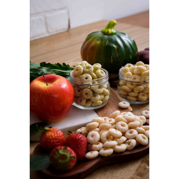 [PURE EAT]  ขนมข้าวกล้องออร์แกนิก (รสผักโขม) 40g.