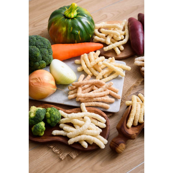 [PURE EAT] ขนมข้าวกล้องออร์แกนิก ชนิดแท่ง (รสแครอท) 30g.