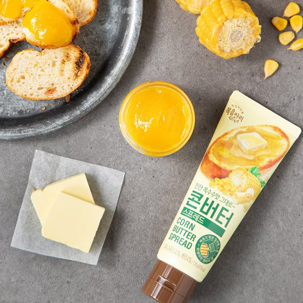 [BUKUMJARI] Corn Butter Spread สเปรดเนยข้าวโพด สำหรับทาขนมปัง ตราบกกึมจารี 130g.
