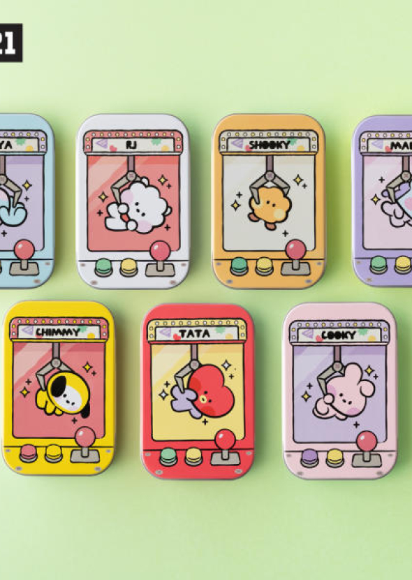 [BT21] Minini Tin Case Sticker Set