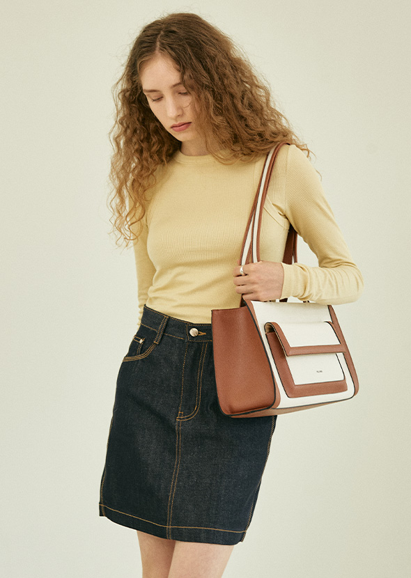 [MCLANEE] 977keidi shoulder bag - Brown