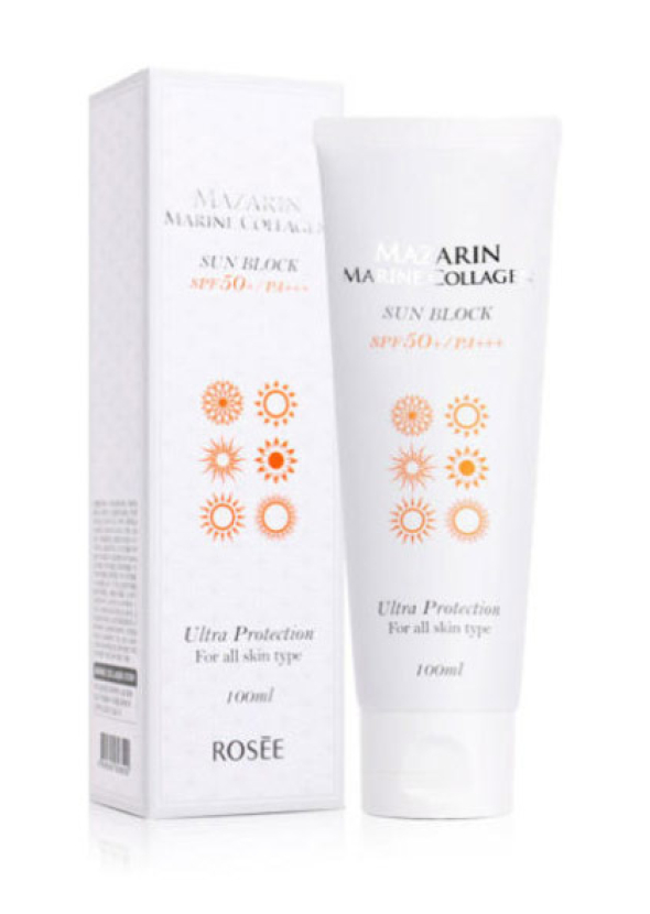 [ROSEE] Mazarin Marine Collagen SunBlock
