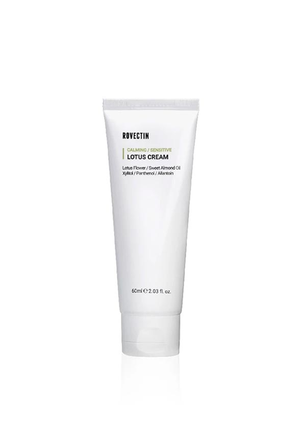 [ROVECTIN ]  CALMING LOTUS CREAM ครีมบำรุงที่ใช้ได้กับทุสภาพผิว