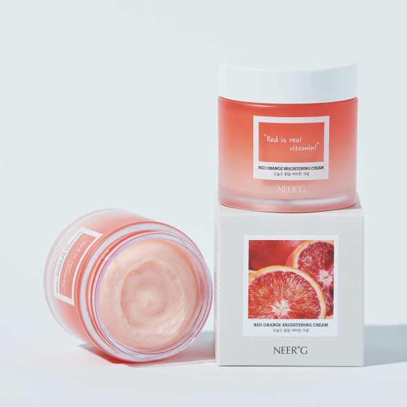 [NEER G] Red Orange Brightening Cream 80ml. 