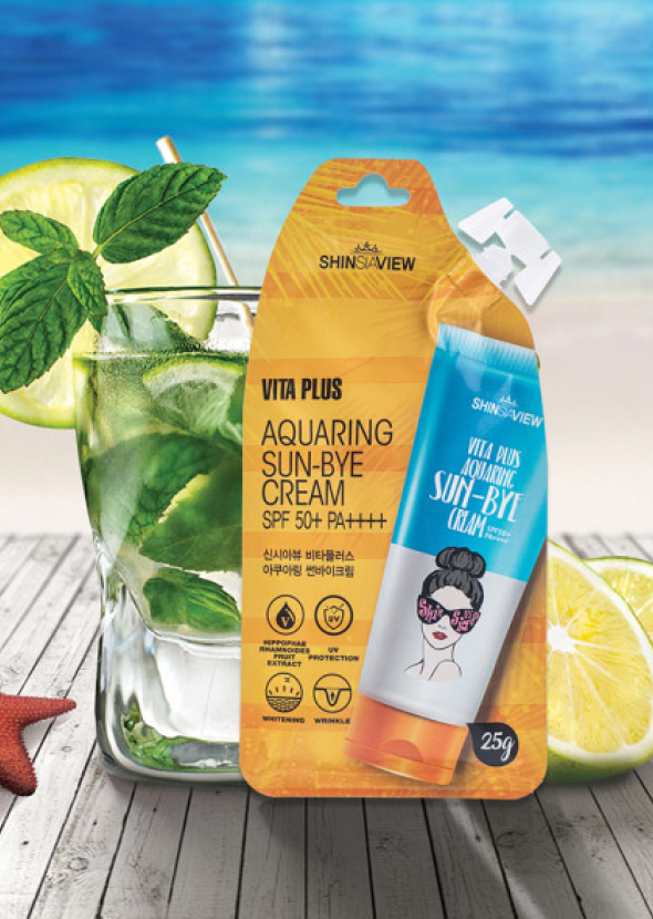 [Cynthia View] Vita Plus Aquaring Sun-Bye Cream