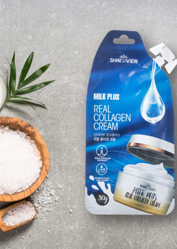  [Cynthia View] Milk Plus Real Collagen Cream
