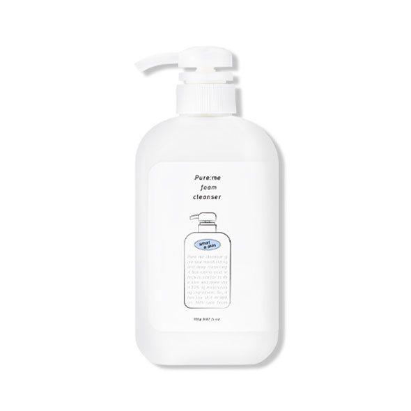 [WHATASKIN] Pure me Foam Cleanser 500g.