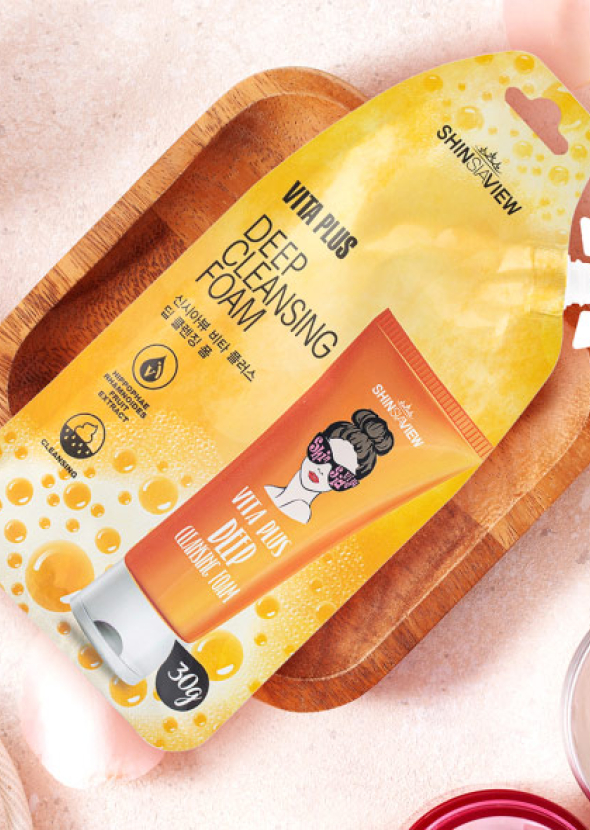 [Cynthia View] Vita Plus Deep Cleansing Foam 