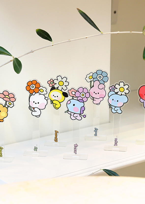 [BT21] Minini Photo Prop Happy Flower
