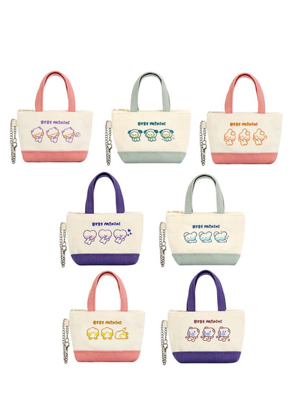 [BT21] Minini กระเป๋าผ้าแคนวาสขนาดเล็ก