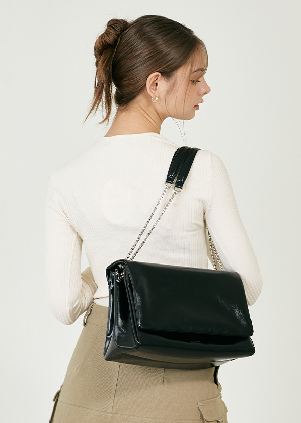[MCLANEE] Bronn shoulder and cross bag - Black