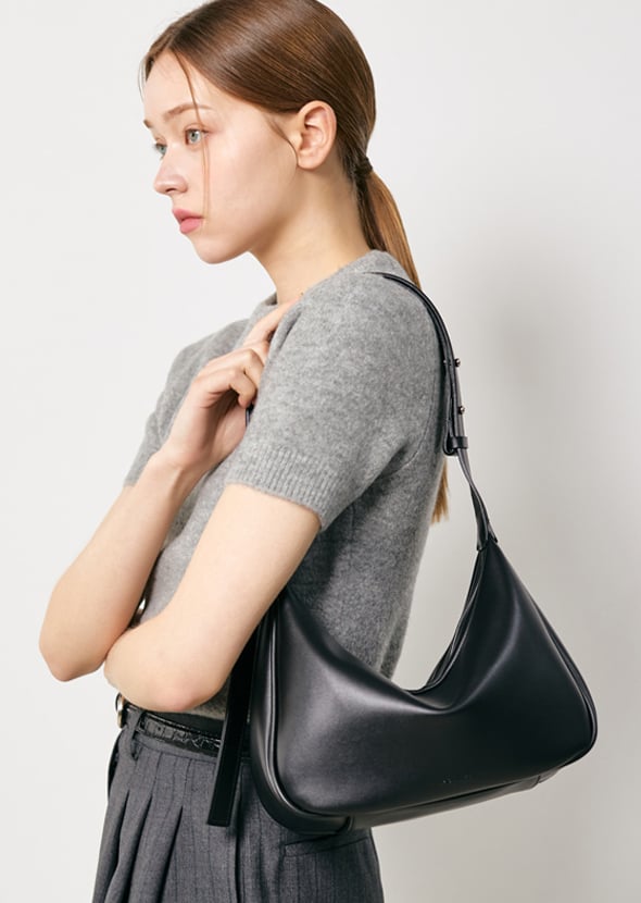 [MCLANEE] Denver shoulder and cross bag - Black