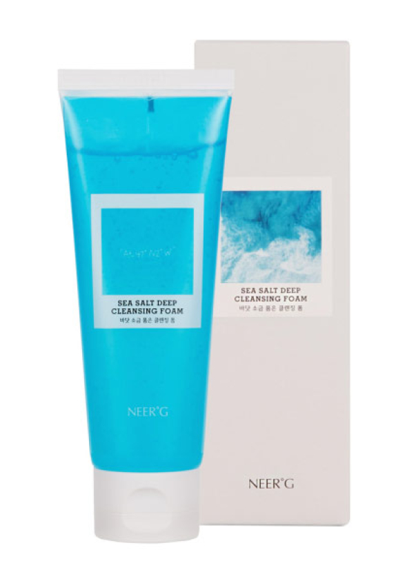 [NEER G]  Sea Salt Deep Cleansing Foam  120ml.