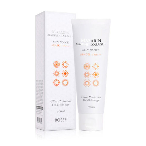 [ROSEE] Mazarin Marine Collagen SunBlock