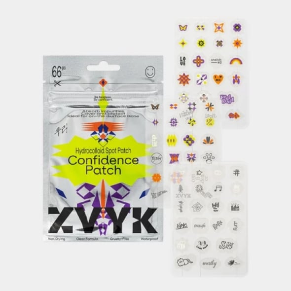 [ZVYK]  แผ่นแปะสิวลายการ์ตูน ช่วยปลอบประโลมผิวที่ระคายเคืองจากสิว