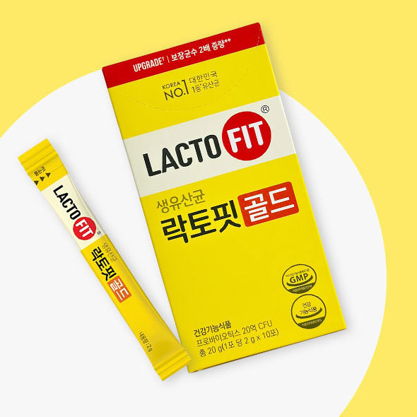 [LACTO-FIT] สูตรใหม่!  แลคโตฟิต โพรไบโอติกส์ พรีไบโอติกส์ 1 กล่อง มี  10  ซอง 