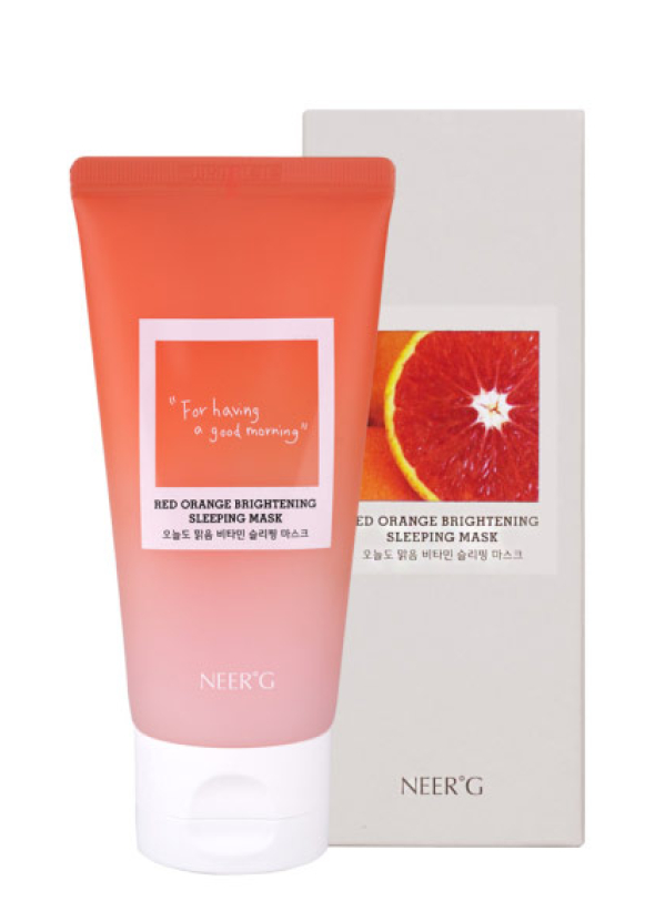 [NEER G] Red Orange Brightening Sleeping Mask 80ml .