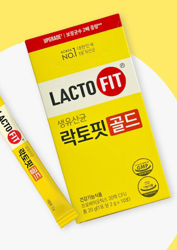 [LACTO-FIT] สูตรใหม่!  แลคโตฟิต โพรไบโอติกส์ พรีไบโอติกส์ 1 กล่อง มี  10  ซอง 