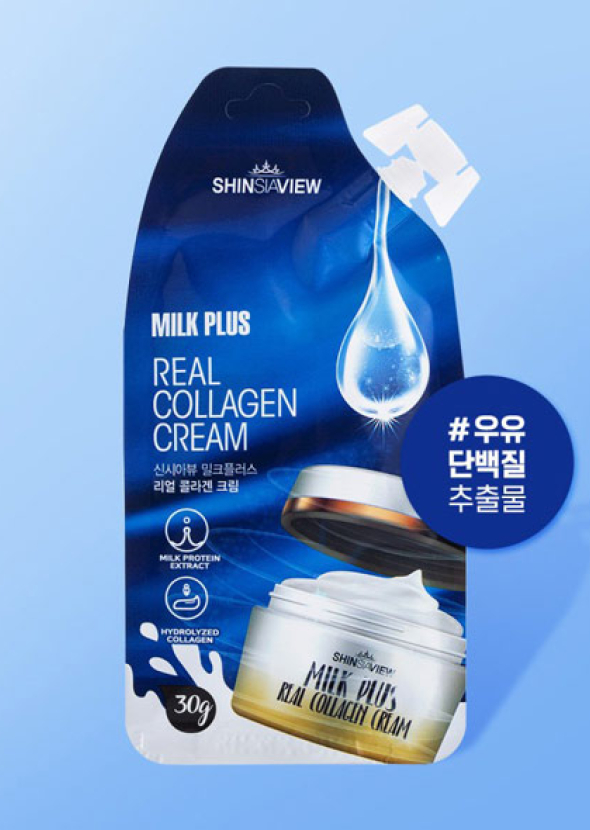  [Cynthia View] Milk Plus Real Collagen Cream
