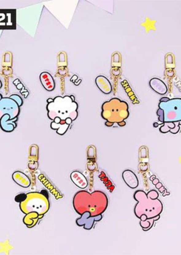 [BT21] Minini Acrylic Keyring ver.3