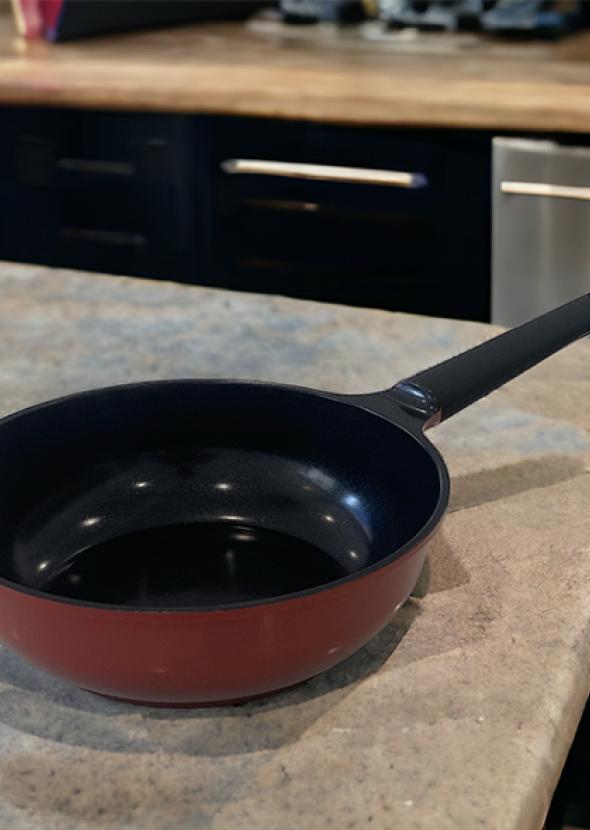 MAPLE TREE Induction Wok Pan 28cm  กระทะจีนอินดักชั่น  แม่เหล็กไฟฟ้า 28ซม