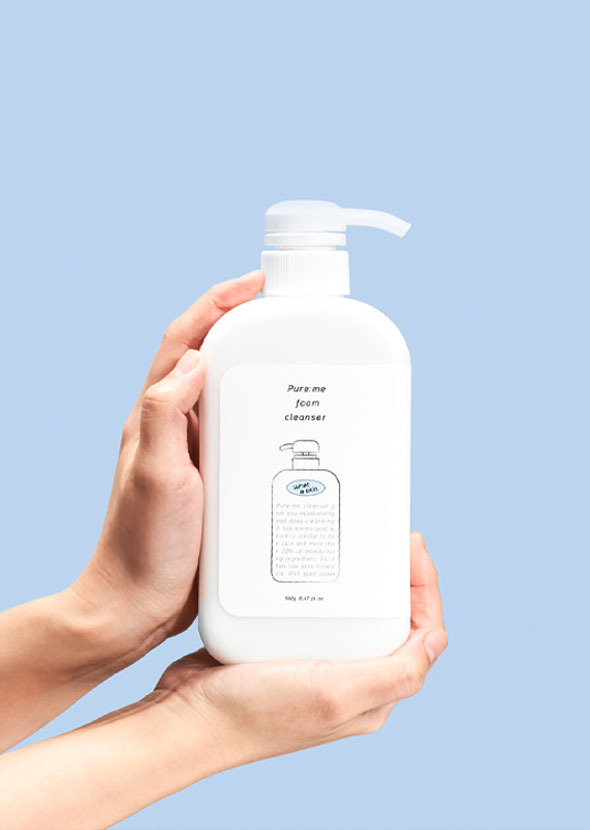 [WHATASKIN] Pure me Foam Cleanser 500g.