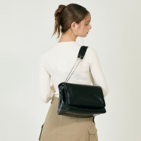 [MCLANEE] Bronn shoulder and cross bag - Black