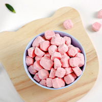 [BEBEDANG] Yogurt Cube Strawberry โยเกิร์ต คิวบ์ โยเกิร์ตอบกรอบ รสสตรอว์เบอร์รี  ตราเบเบดัง 16g.