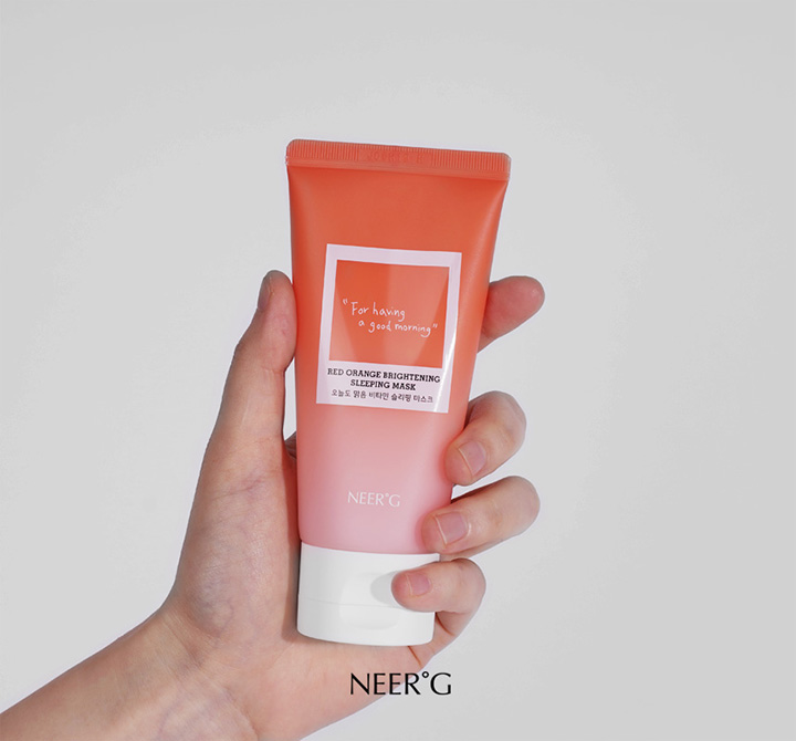 [니얼지(NEER'G)] 오늘도 맑음 브라이트닝 비타민 미백 슬리핑 마스크 80ml 