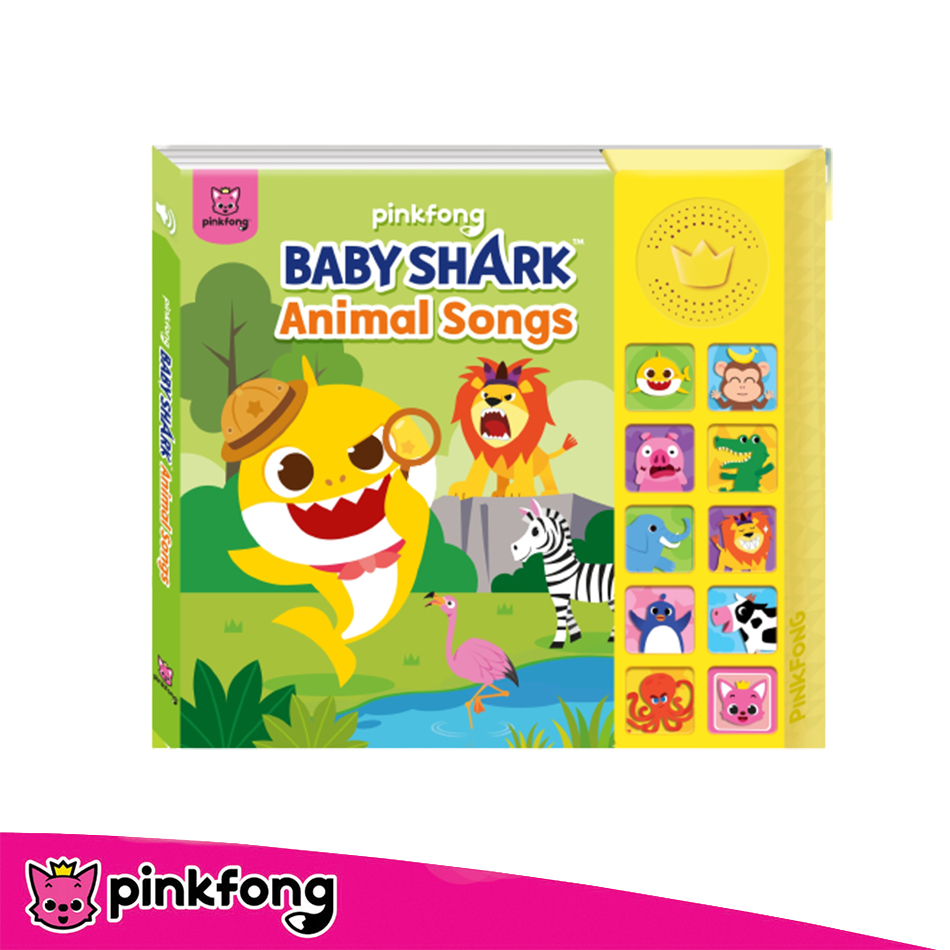 หนังสือกดมีเสียง Pinkfong Sound  Book  หนังสือพร้อมปุ่มกดฟังเสียง หนังสือเพลง ภาษาอังกฤษ  