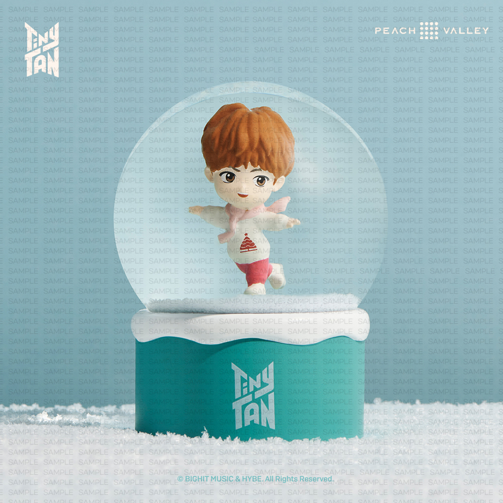  BTS TinyTAN SNOW GLOBE_Jin