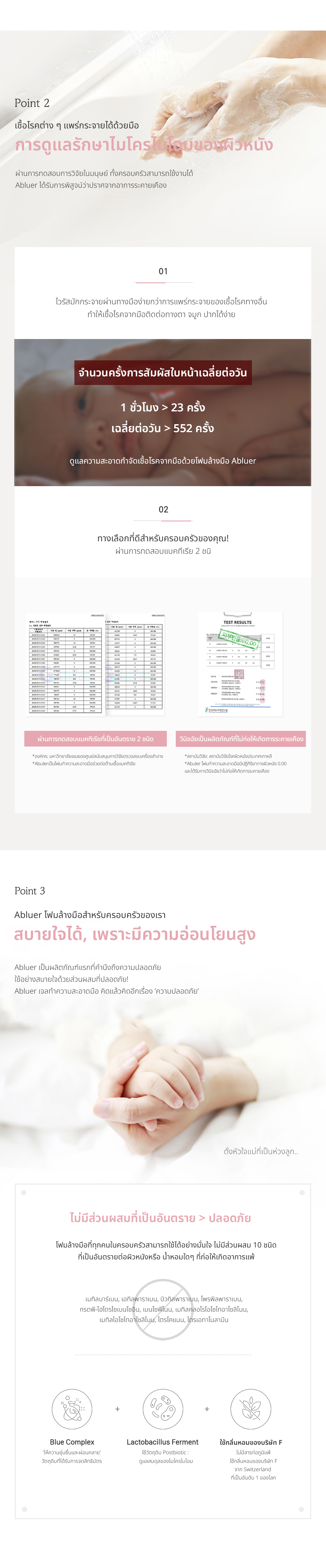 [ABLUER] โฟมล้างมือ ROSY MUSK [300ml] 