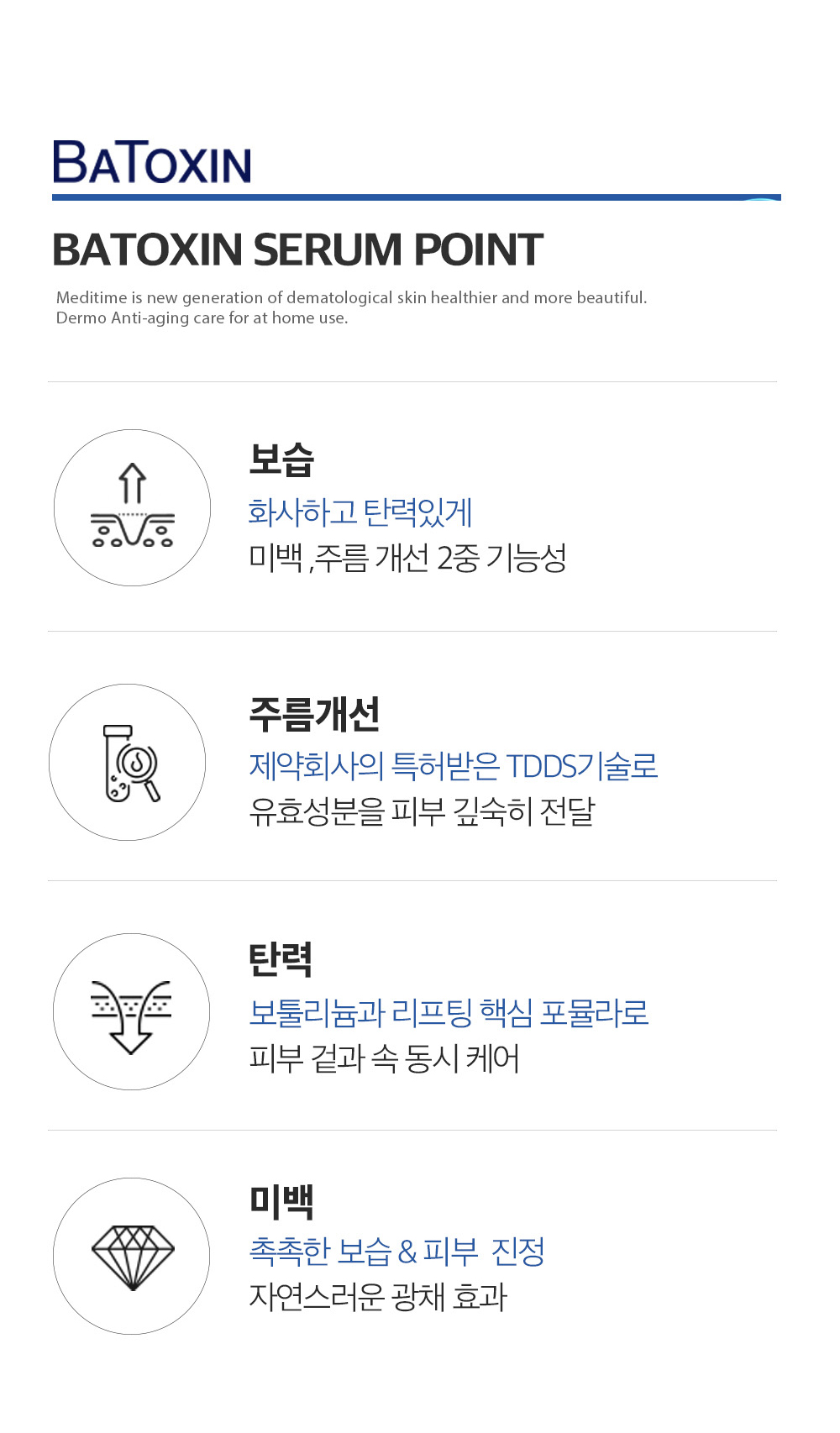 [MEDITIME] Batoxin Derma Lift-up Serum