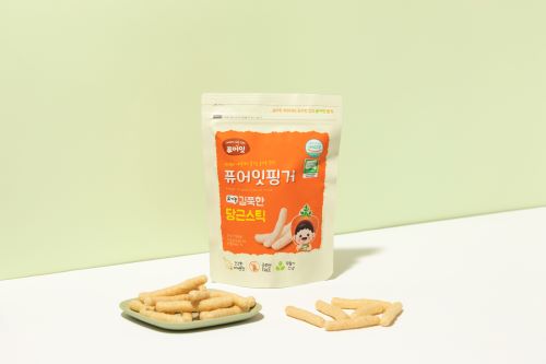[PURE EAT] ขนมข้าวกล้องออร์แกนิก ชนิดแท่ง (รสแครอท) 30g.