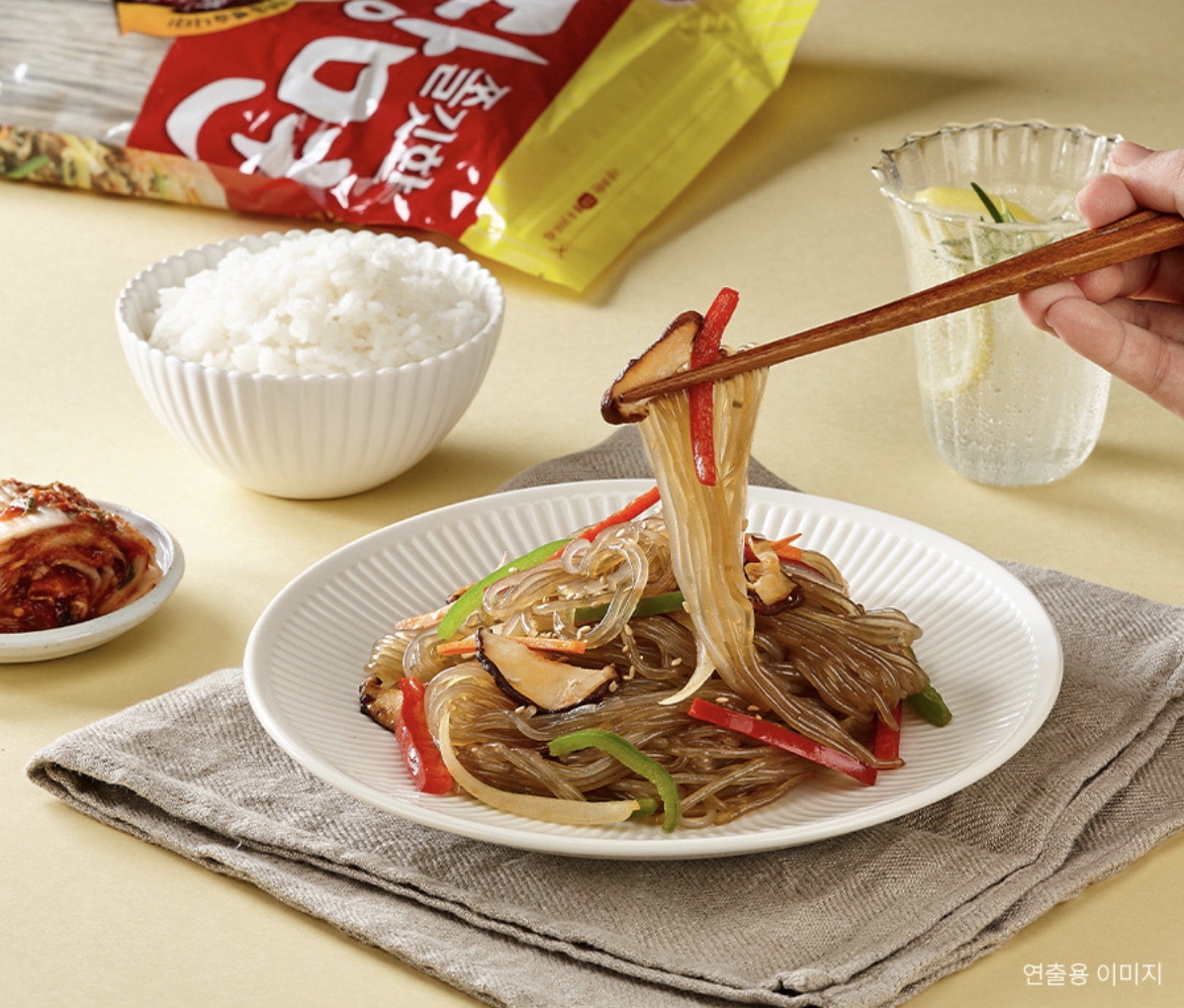 [SAJO HAEPYO] กลาส นู้ดเดิล ฟอร์จับแช หม่าล่าทัง (วุ้นเส้นเกาหลี) 1kg.