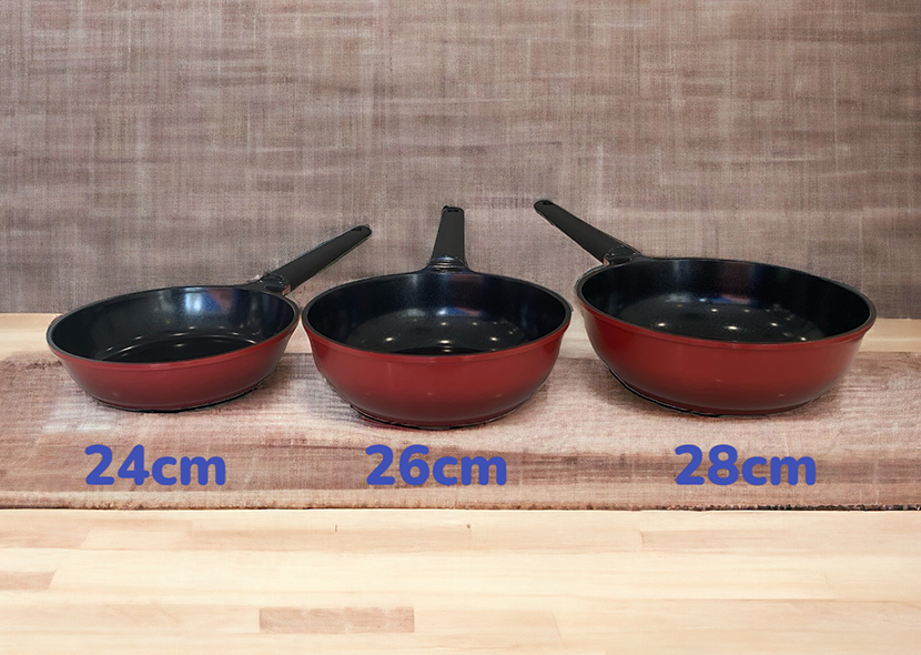 [MAPLE TREE]  หม้ออะลูมิเนียมเคลือบเซรามิคขนาด  26 cm.